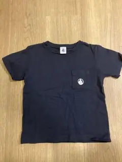 PETIT BATEAU ネイビー Tシャツ 95cm ネイビー　プチバトー