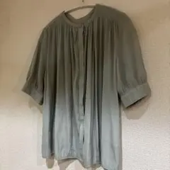 ヴィンテージサテンブラウス