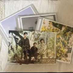 直筆サイン入りポストカード 帯付き the shes gone CD シズゴ