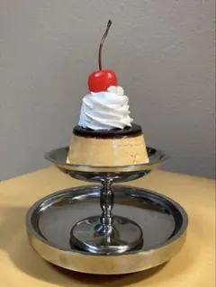 喫茶店　プリン　食品サンプル　チェリー　version4.2