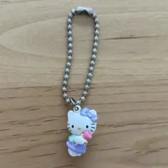 エンジェルキティ パープル ボールチェーン マスコット キーホルダー サンリオ