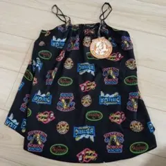 HYSTERICGLAMOUR ヒステリックグラマー キャミソール 総柄 ネオン