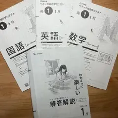 ベネッセ 総合学力テスト 2024年度 高1 1月