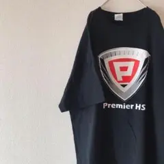 USA古着 premier HS オーバーサイズ Tシャツ 黒