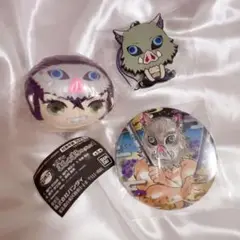 鬼滅の刃 嘴平伊之助 ジャンプショップ 原作缶バッジ ましゅまろますこっと 等