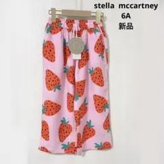 【新品】stella mccartney イチゴ柄　スボン　6A