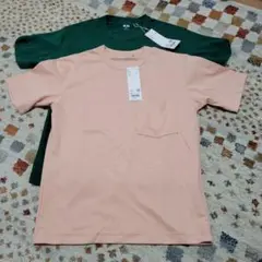 UNIQLO U 半袖Tシャツ 2枚セット 160サイズ　新品、タグ付き
