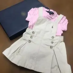 新品タグ付き　polo Tシャツ•スカート　セットアップ