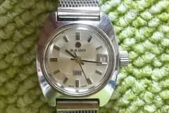 ラドー　９９０　腕時計　メンズ　自動巻き　スクエア　銀　31ｍｍ　ビンテージ Yahoo!オークション -「990」(ラドー) (ら行)の落札相場・落札価格