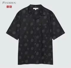 UNIQLO×JWA プリントシャツ ブラック Lサイズ