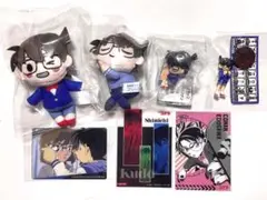 江戸川コナン　ぬいぐるみ　マスコット　カード　まとめ売り