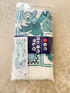 新品！ディズニー ドナルドダック タオルてぬぐい　タオル美術館