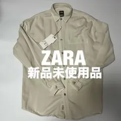 【未使用品】ZARA ザラ　メタルボタン　オーバーシャツ　オーバージャケット