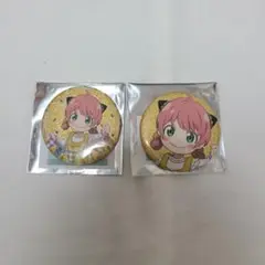 スパイファミリー　SPY×FAMILY　アーニャ　缶バッジ　ホリデーパーティ