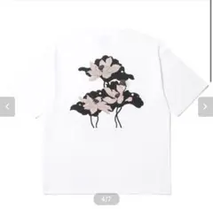 budspool Tシャツ　浮蓮華　白　XL