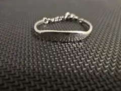 アンドゥムルメステール　レザーバングル ANN DEMEULEMEESTER - アン ドゥムルメステール】Chain Double