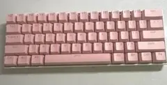 キーボード ピンク 青軸