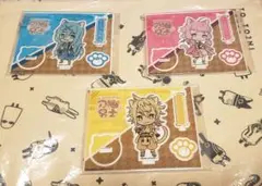刀剣乱舞ONLINE刀猫男士アクリルキャラスタンド千代&北谷&治金セット