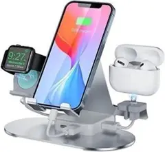 【新品】充電スタンド　3in1　充電器 　急速充電　高品質　滑り止め　シンプル