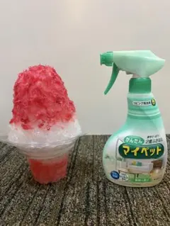 かき氷 イチゴ 手作り 食品サンプル