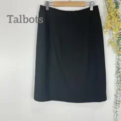 Talbots タルボット　タイトスカート　オフィス　黒　大きめ　スタイリッシュ