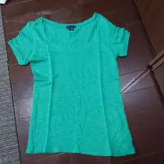 theory グリーン Tシャツ Sサイズ
