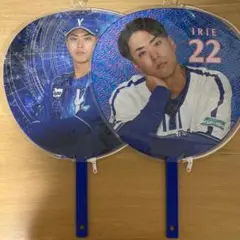 匿名配送/ベイスターズ 入江 うちわ2枚セット