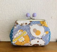 動物柄がま口財布