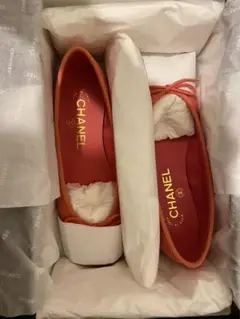 新品未使用 シャネル フラットシューズ