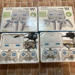 ホームゲームコンピュータータイプW ファミコン 2点セット（新品未使用含む）