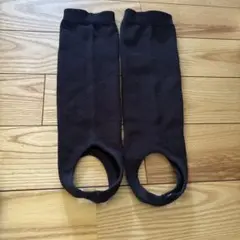 黒 オープントゥ ソックス