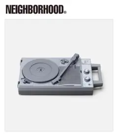 NEIGHBORHOOD レコードプレーヤー 新品未使用品 ネイバーフッド NEIGHBORHOOD ポータブルレコード