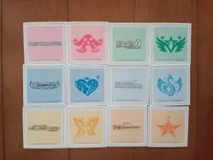 アイドルマスターシリーズ アトレ秋葉原 ロゴ ステッカー コンプリートセット