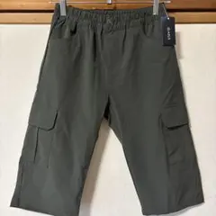 GLAZOS オリーブグリーン カーゴショートパンツ