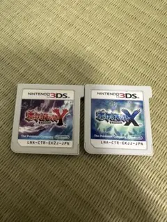 3DS ソフトのみ ポケットモンスターXY 2本セット