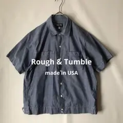 Rough & Tumble 半袖シャツ S グレー ネペンテス USA