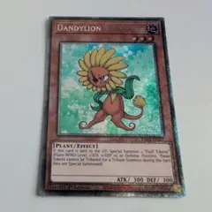 遊戯王 ダンディライオンプラチナムシークレット