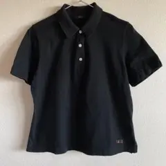 DAKS ブラック ポロシャツ 半袖