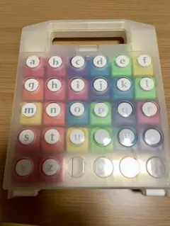 【新品未使用】アルファベットミニクラフトパンチセット　小文字