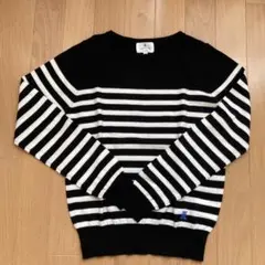 ランバンオンブルー ボーダー ニット