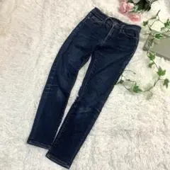 【ローズリバッド】デニムストレッチパンツ デニムパンツ サイズ24