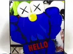 【新品 No 354】 ポップアートパネル カウズ KAWS HELLO