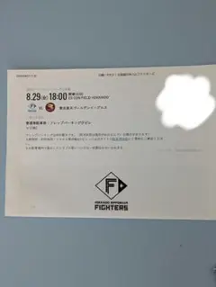 8月29日エスコン駐車場