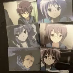 涼宮ハルヒの消失 名場面ポストカード　長門有希