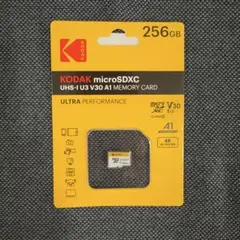 KODAK microSDXC 256GB UHS-I U3 V30 A1