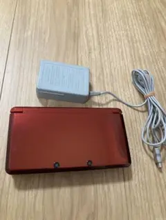 ニンテンドー3DS 本体 レッド 充電器付き