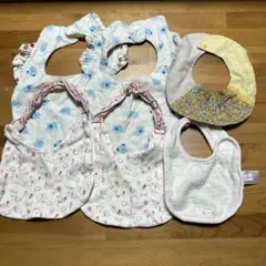 スタイ・よだれかけ 6枚セット　中古