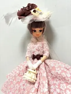 リカちゃんの服　(22cm) ワンピースドレスセット