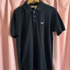 Nike ネイビー ポロシャツ 100%コットンメンズ