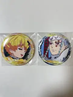 劇場版 鬼滅の刃 無限城編 グリッター缶バッジ　宇髄天元 我妻善逸